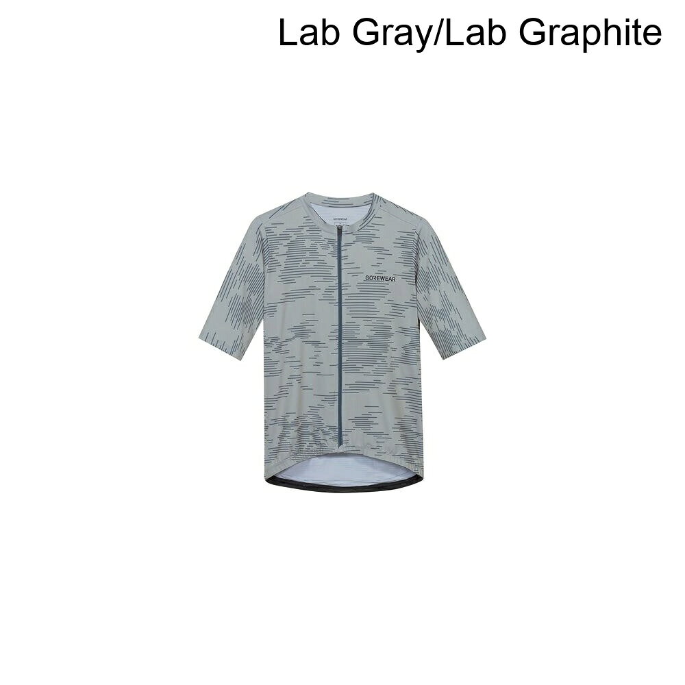 (取寄) ゴアウェア メンズ エレクトロ ショートスリーブ ジャージ - メンズ GOREWEAR men SWIFTRIDE Electro Short-Sleeve Jersey - Men's Lab Gray/Lab Graphite