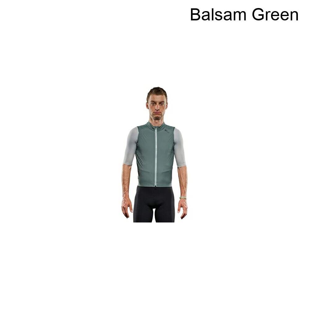 (取寄) パールイズミ メンズ PI ウィンド ベスト - メンズ PEARL iZUMi men Pi PRO/BLACK Wind Vest - Men's Balsam Green