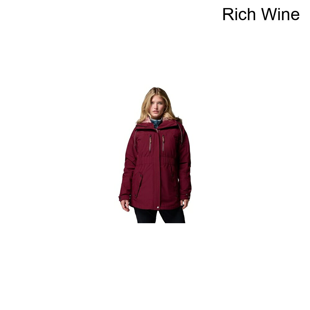 (取寄) コロンビア レディース ペイトン パス リ インターチェンジ ジャケット - ウィメンズ Columbia women Payton Pass II Interchange Jacket - Women's Rich Wine