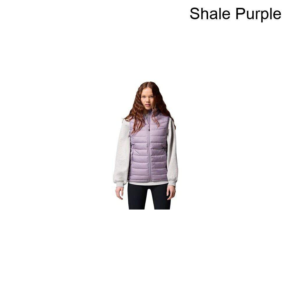 (取寄) コロンビア レディース パウダー ライト リ ベスト - ウィメンズ Columbia women Powder Lite II Vest - Women's Shale Purple
