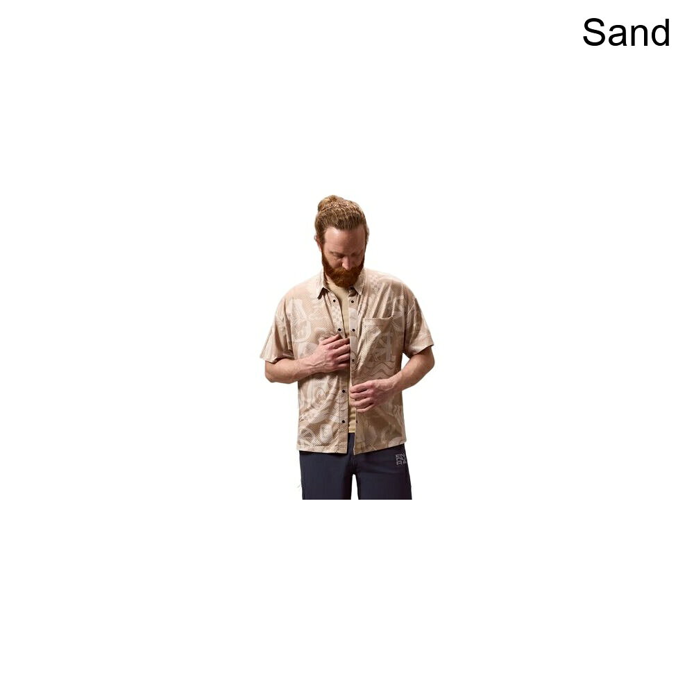 (取寄) エンデューラ メンズ オールトラック ライド ショートスリーブ リゾート シャツ - メンズ Endura men Alltrack Ride Short-Sleeve Resort Shirt - Men's Sand