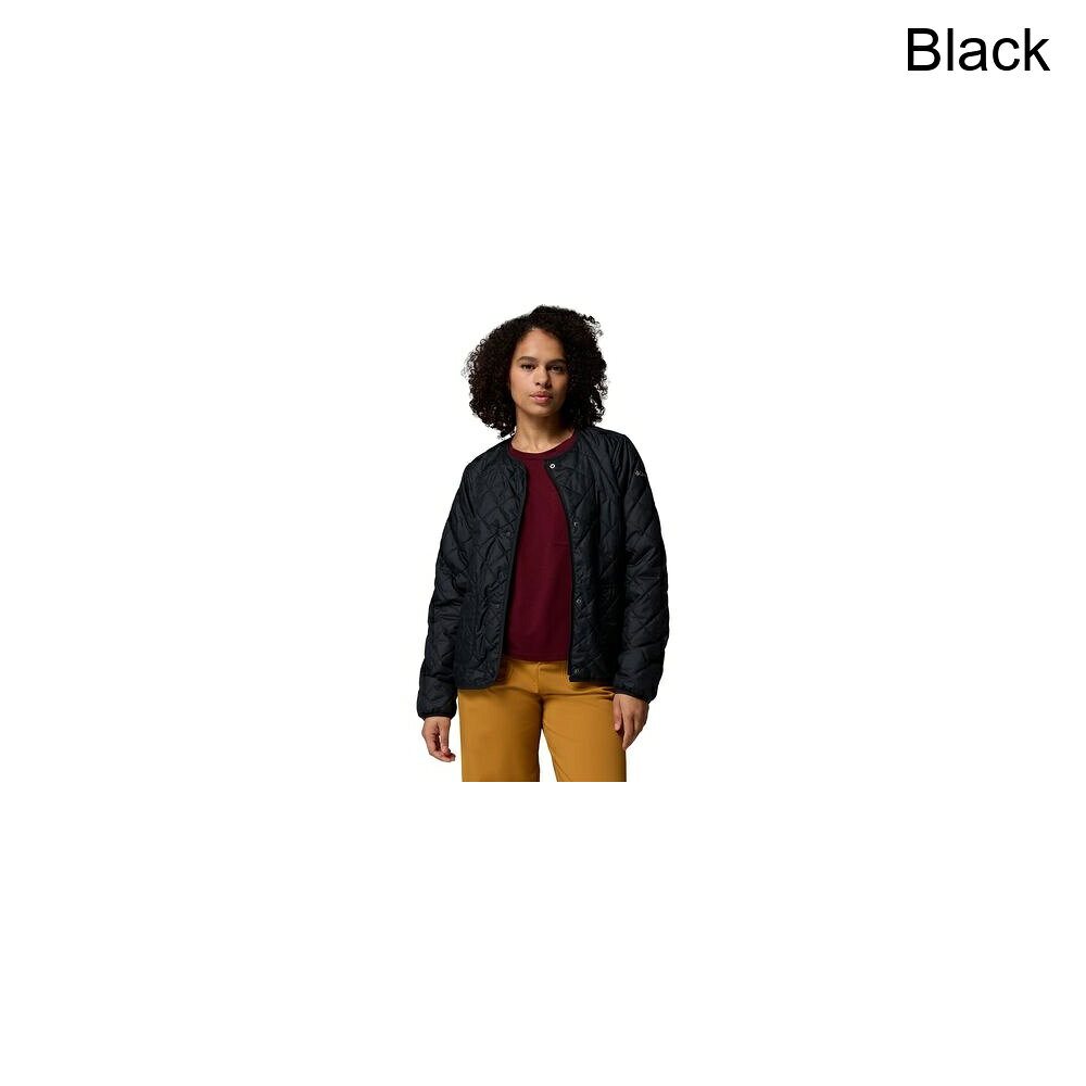 (取寄) コロンビア レディース コッパー クレスト カラーレス ジャケット - ウィメンズ Columbia women Copper Crest Collarless Jacket - Women's Black
