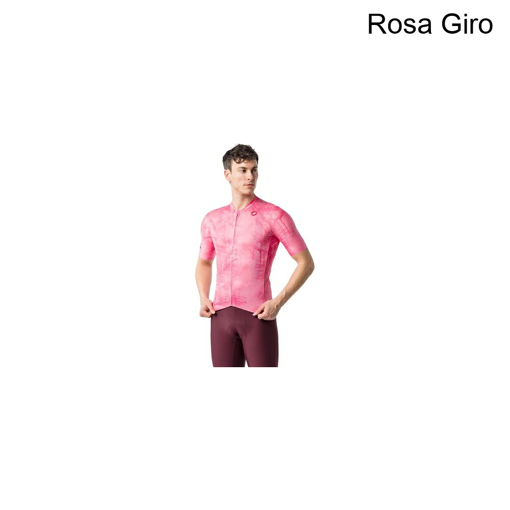 (取寄) カステリ メンズ トロフェオ ショートスリーブ ジャージ - メンズ Castelli men #GIRO109 Trofeo Short-Sleeve Jersey - Men's Rosa Giro
