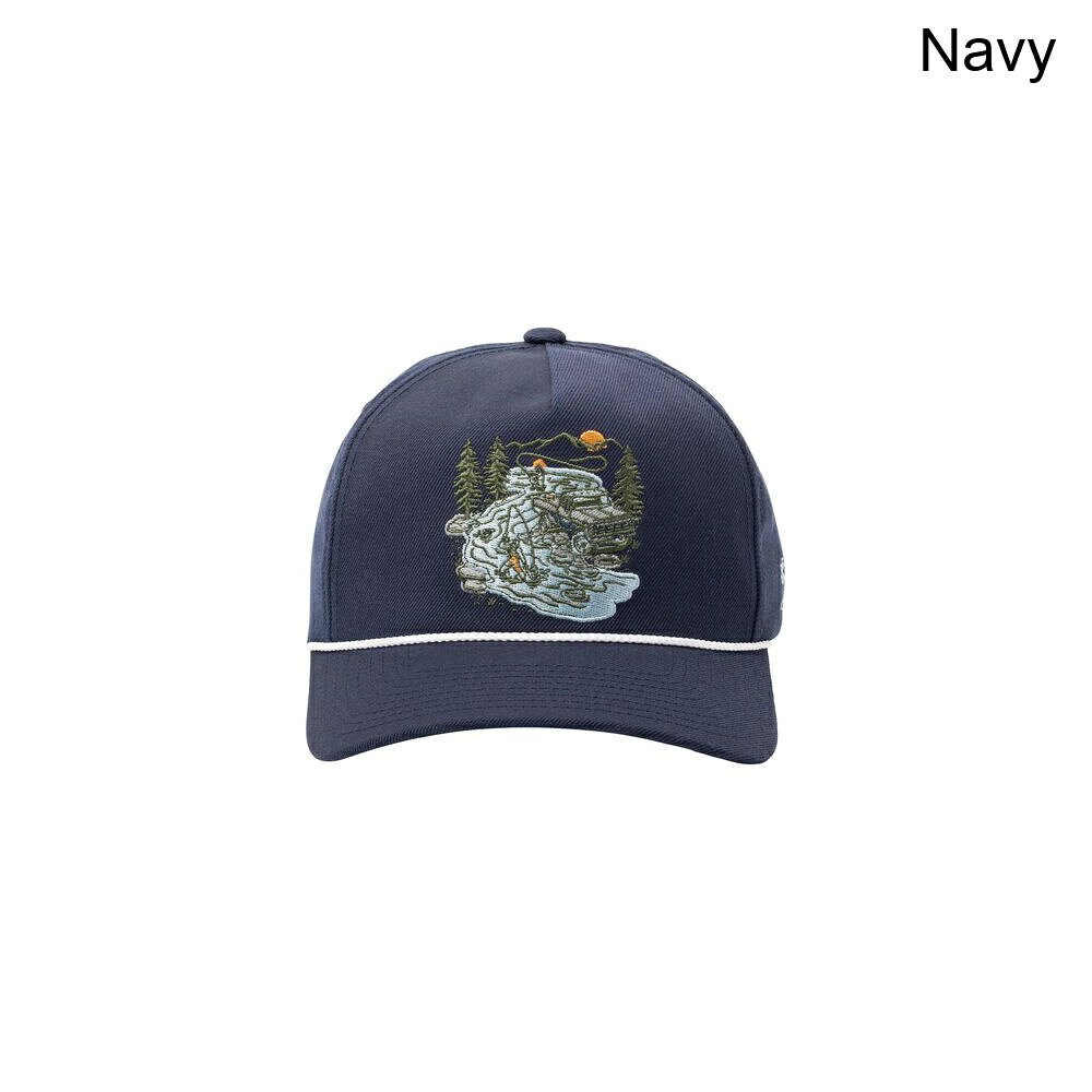 ジェットラグ楽天市場店の(取寄) ダークシーズ オフ ロード ハット Dark Seas Off Road Hat Navy｜アングル3