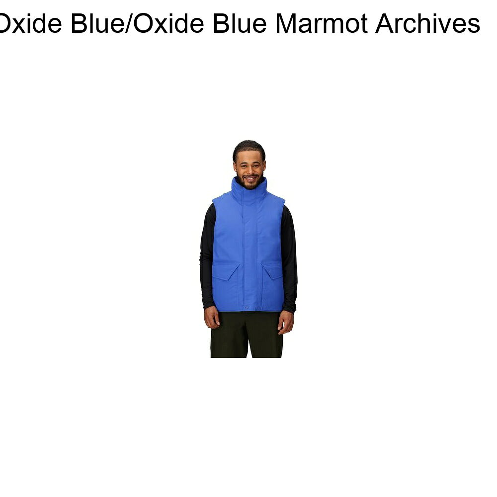 (取寄) マーモット メンズ マンモス ゴア-テックス ベスト - メンズ Marmot men Mammoth GORE-TEX Vest - Men's Oxide Blue/Oxide Blue Marmot Archives