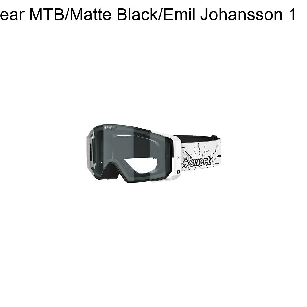 (取寄) スウィートプロテクション デッカード MTB X ゴーグル Sweet Protection Deckard MTB x EJ Goggle Clear MTB/Matte Black/Emil Johansson 1