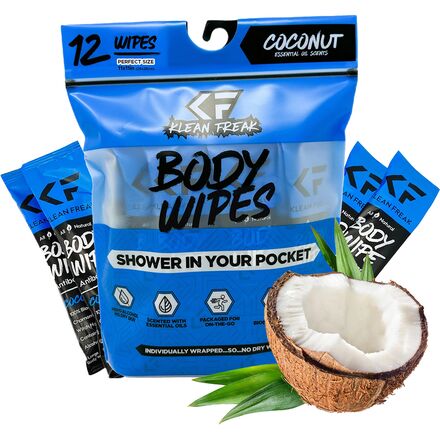 Tire Tube Set - (取寄) ボディ ワイプス - 12-パック Klean Freak Body Wipes - 12-Pack Coconut, 12-Pack