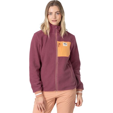 (取寄) カリトラ レディース ローテ ミッドレイヤー ジャケット - ウィメンズ Kari Traa women Rothe Midlayer Jacket - Women's Plum