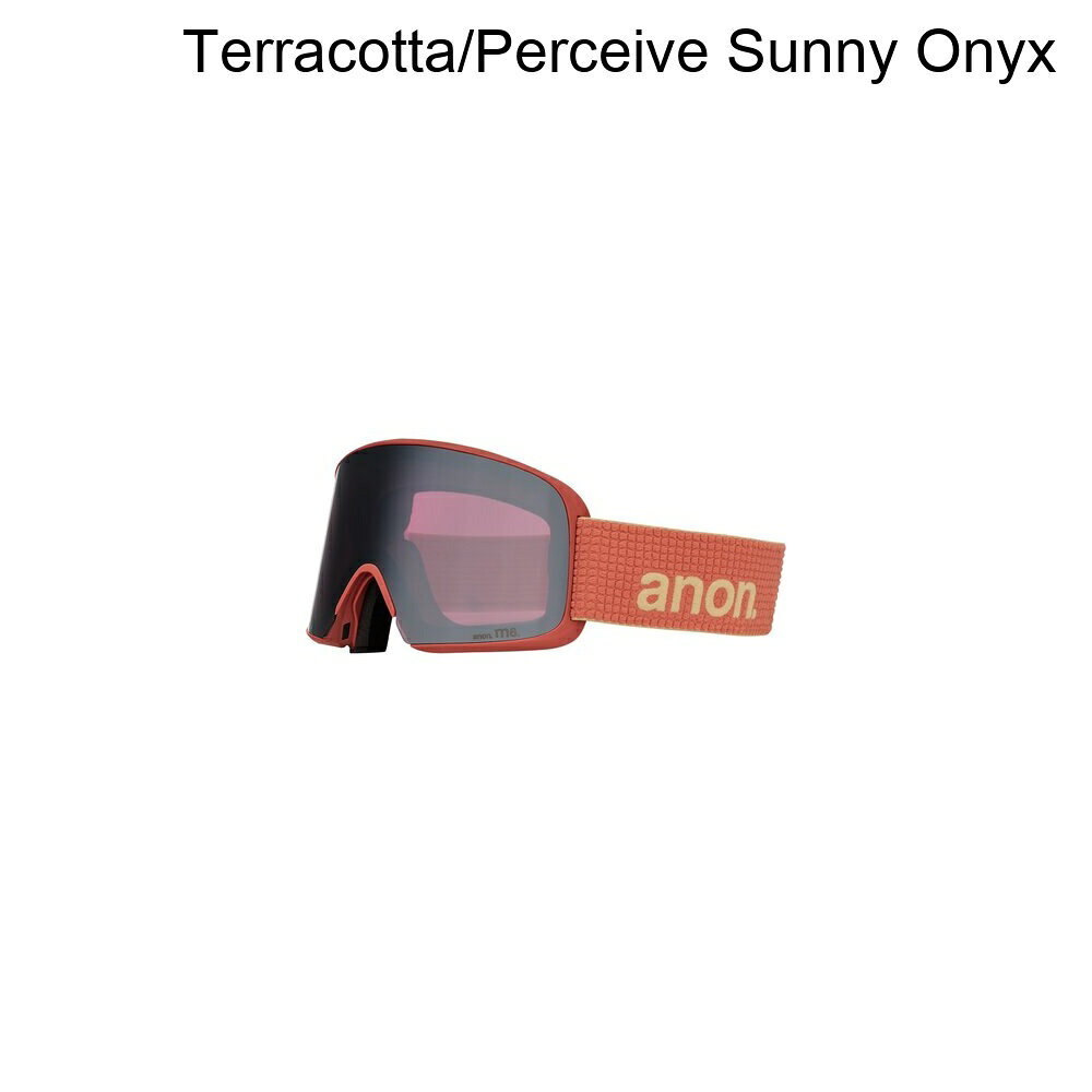 (取寄) アノン M6 ゴーグルズ Anon M6 Goggles Terracotta/Perceive Sunny Onyx