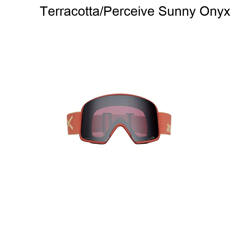 ジェットラグ楽天市場店の(取寄) アノン M6 ゴーグルズ Anon M6 Goggles Terracotta/Perceive Sunny Onyx｜アングル2