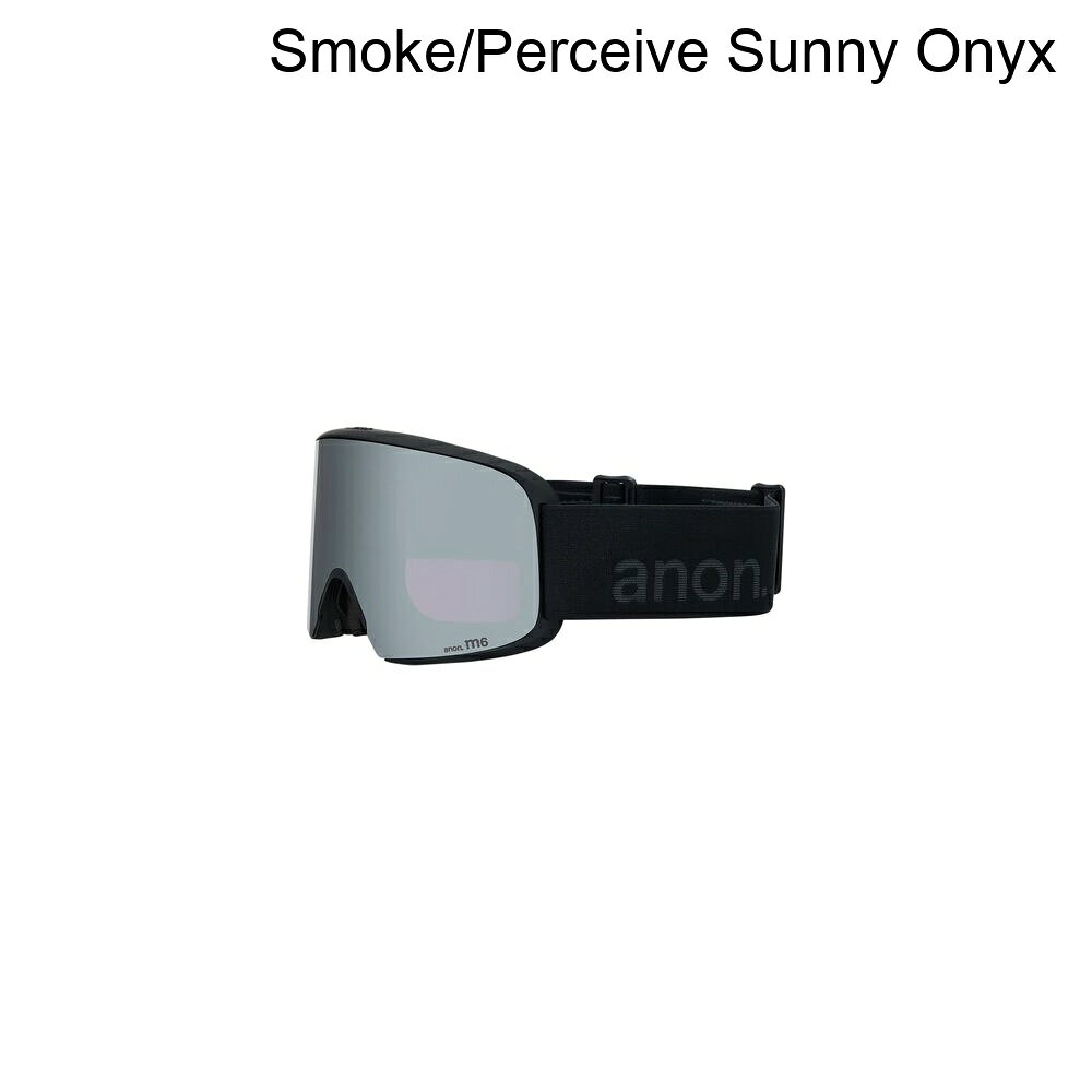 (取寄) アノン M6 ゴーグルズ Anon M6 Goggles Smoke/Perceive Sunny Onyx