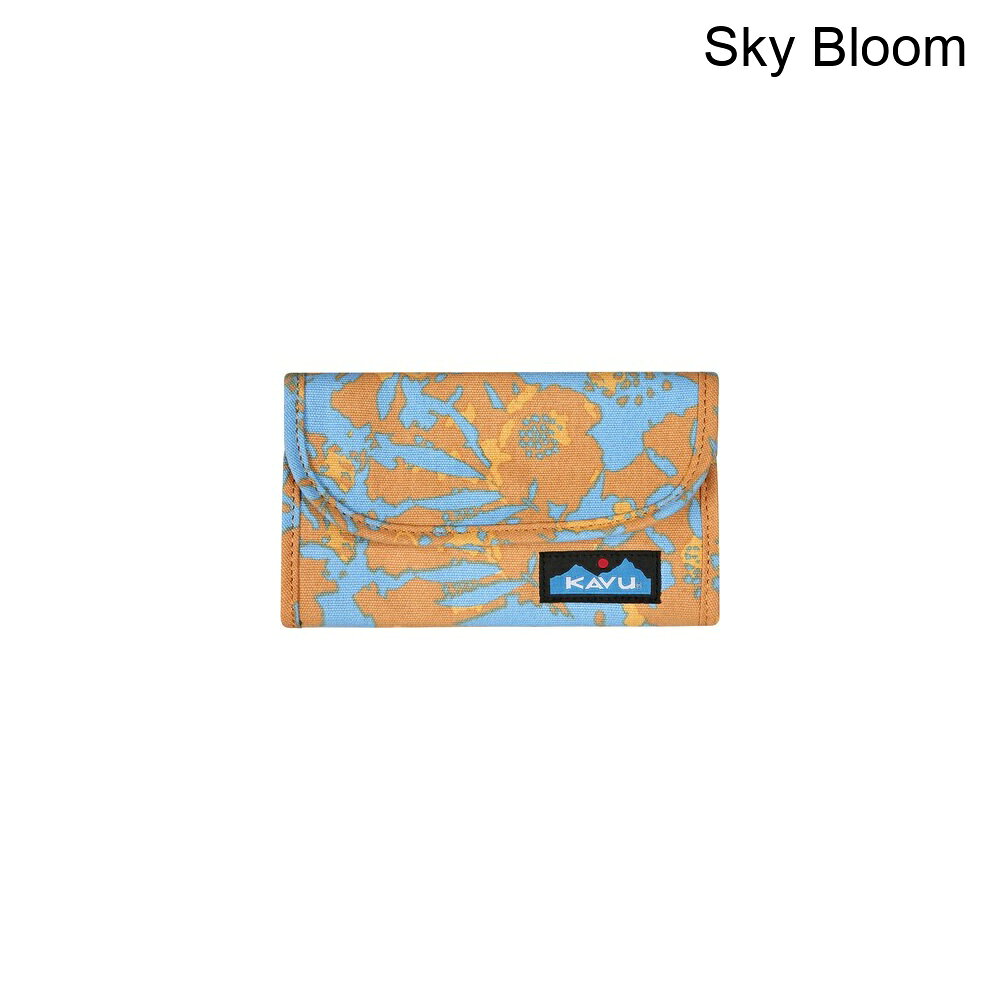 (取寄) カブー ビッグ スペンダー ウォレット KAVU Big Spender Wallet Sky Bloom