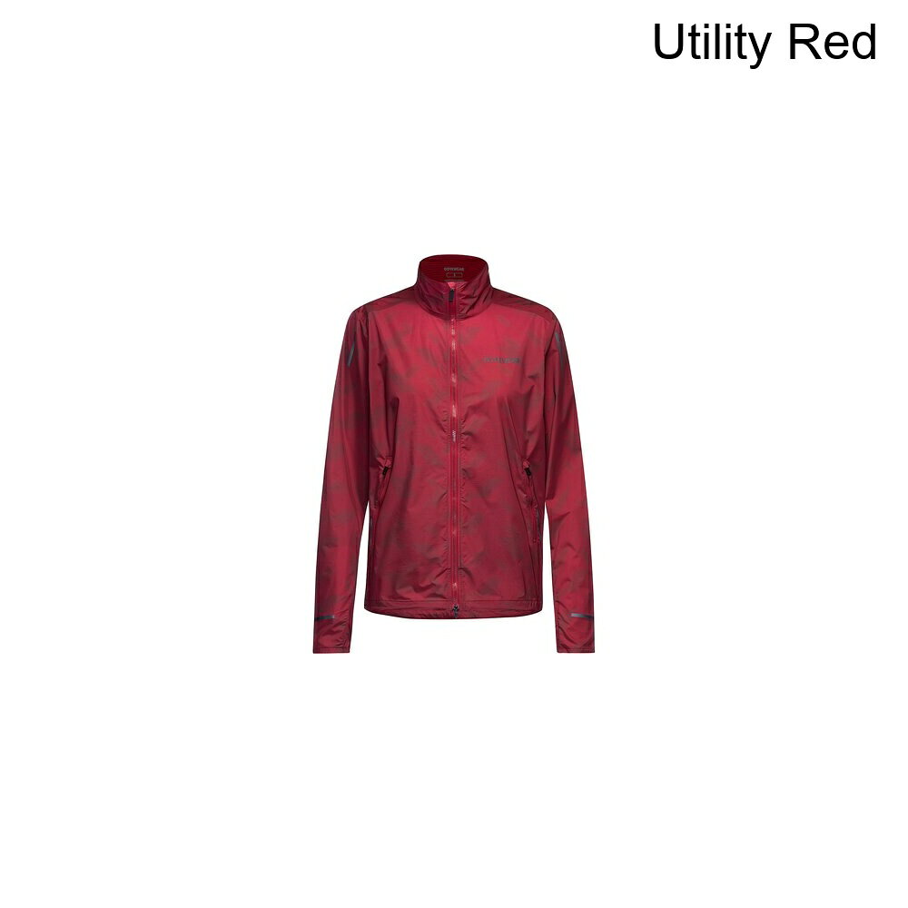 (取寄) ゴアウェア レディース 3D グラフィック ウィンドブレーカー - ウィメンズ GOREWEAR women Concurve 3D Graphic Windbreaker - Women's Utility Red