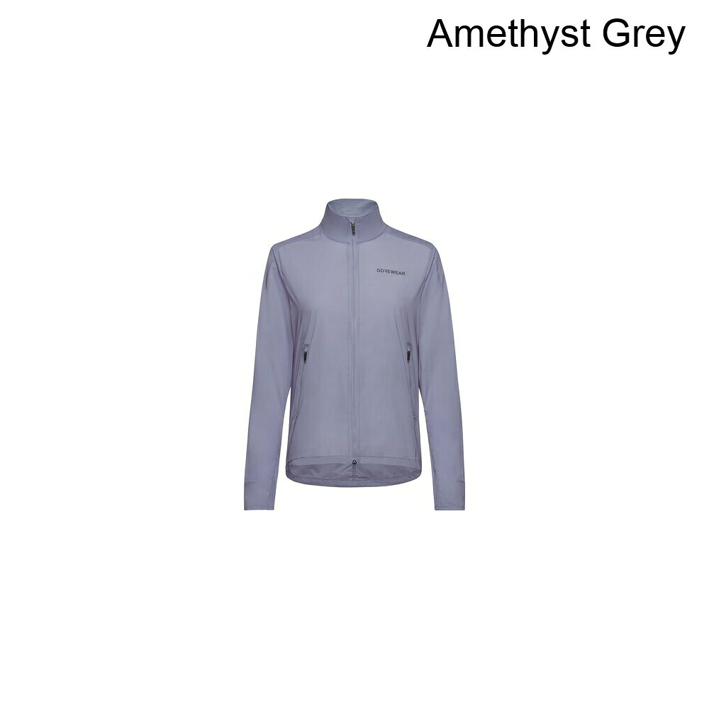 (取寄) ゴアウェア レディース ウィンドブレーカー - ウィメンズ GOREWEAR women Concurve Windbreaker - Women's Amethyst Grey