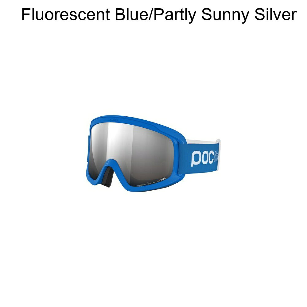 (取寄) POC キッズ ポシト オプシン ゴーグルズ - キッズ POC kids POCito Opsin Goggles - Kids' Fluorescent Blue/Partly Sunny Silver