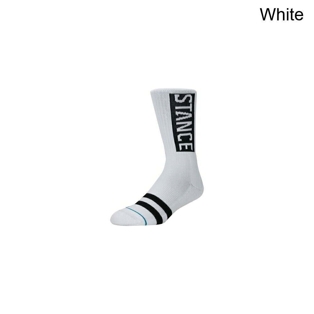 (取寄) スタンス OG ソック Stance OG Sock White