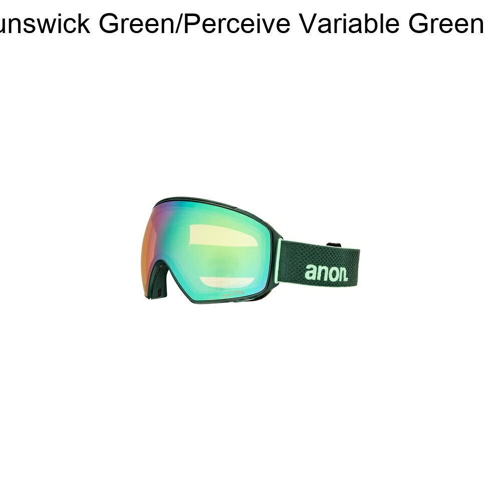 (取寄) アノン M4 トーリック ゴーグルズ + MFI フェイス マスク Anon M4 Toric Goggles + MFI Face Mask Brunswick Green/Perceive Variable Green