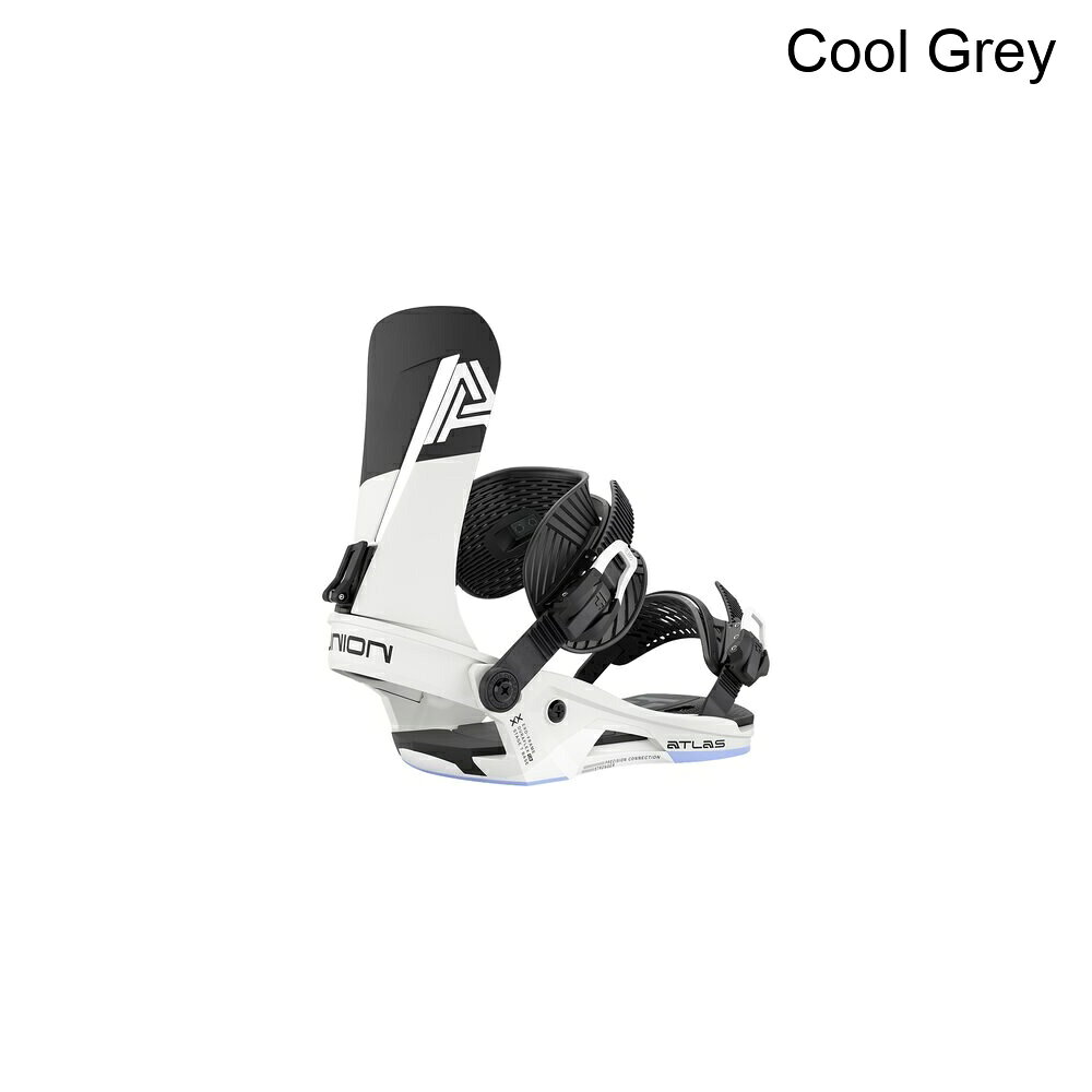 (取寄) ユニオン アトラス スノーボード バインディング - 2027 Union Atlas Snowboard Binding - 2027 Cool Grey