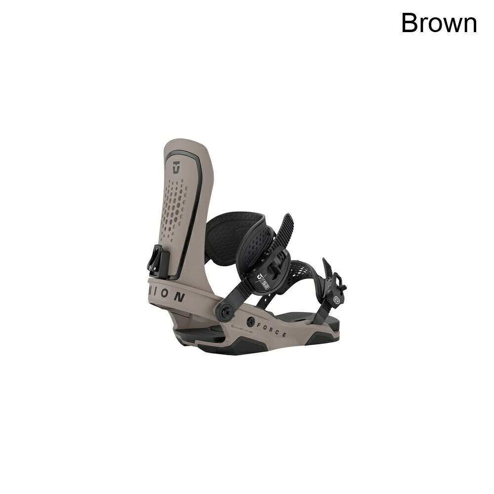 (取寄) ユニオン フォース スノーボード バインディング - 2027 Union Force Snowboard Binding - 2027 Brown