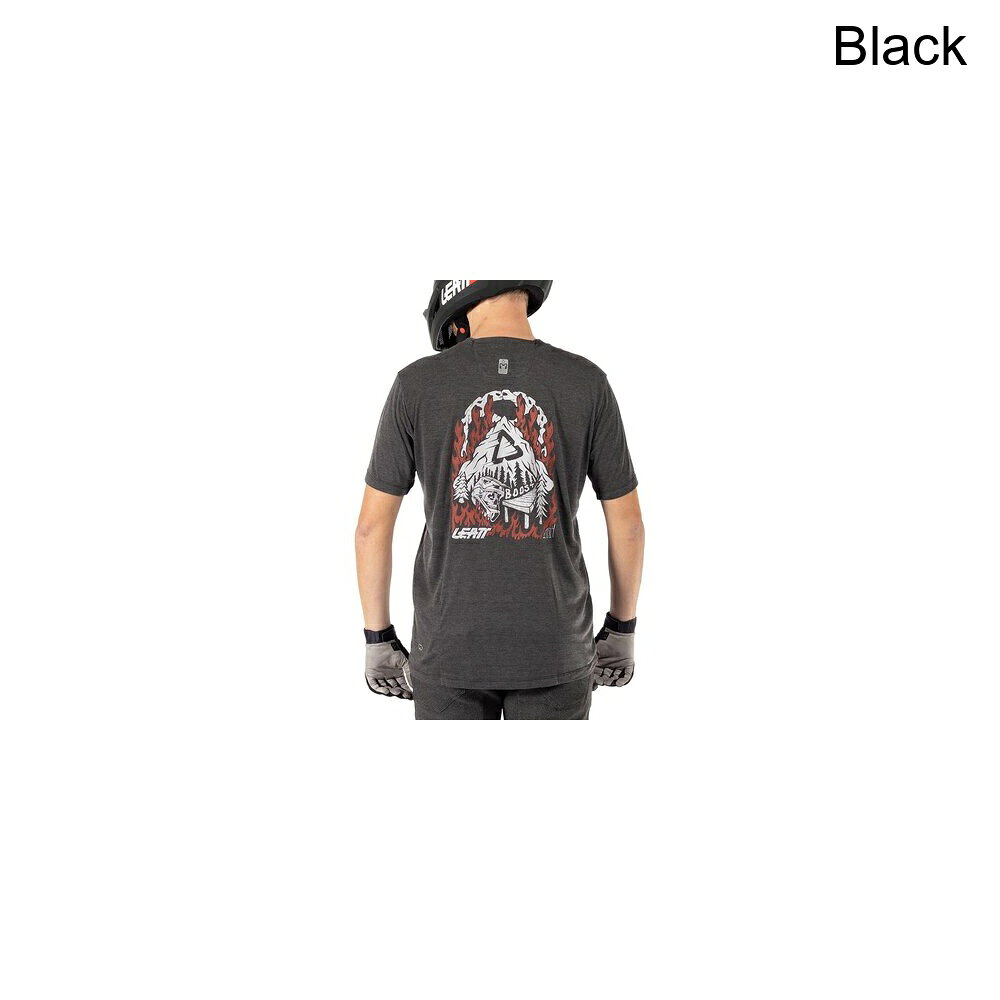 (取寄) リアット メンズ MTB グラビティ 1.0 ジャージ - メンズ Leatt men MTB Gravity 1.0 Jersey - Men's Black