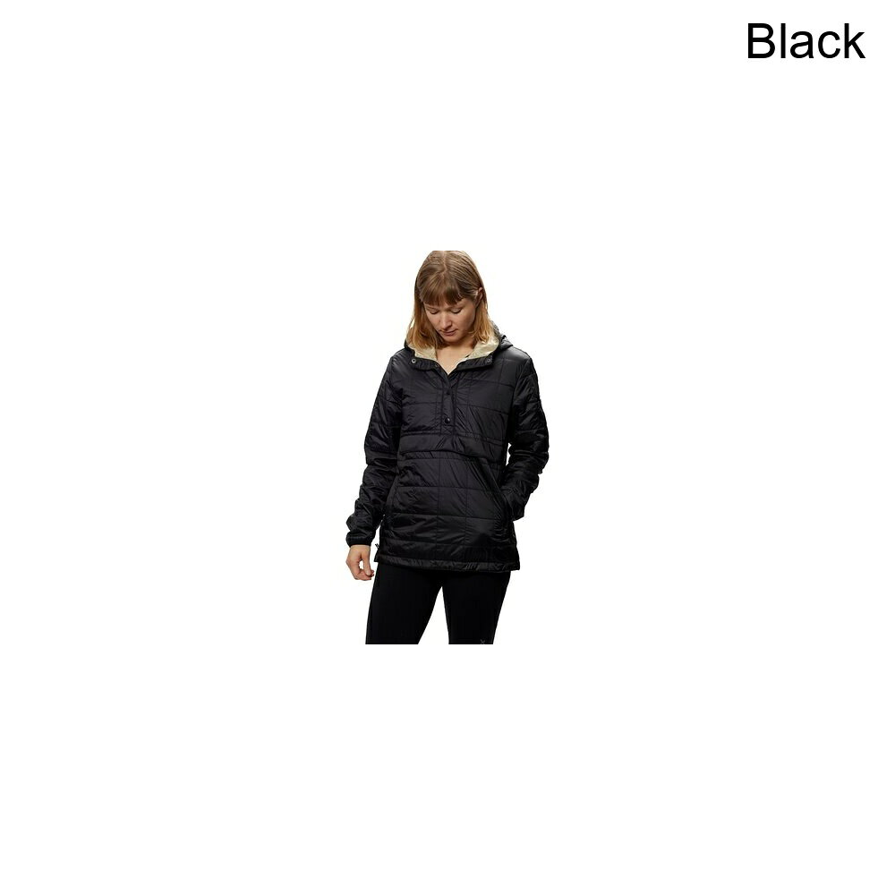 (取寄) スウィックス レディース マイエン プル オーバー キルテッド ジャケット - ウィメンズ Swix women Mayen Pull Over Quilted Jacket - Women's Black