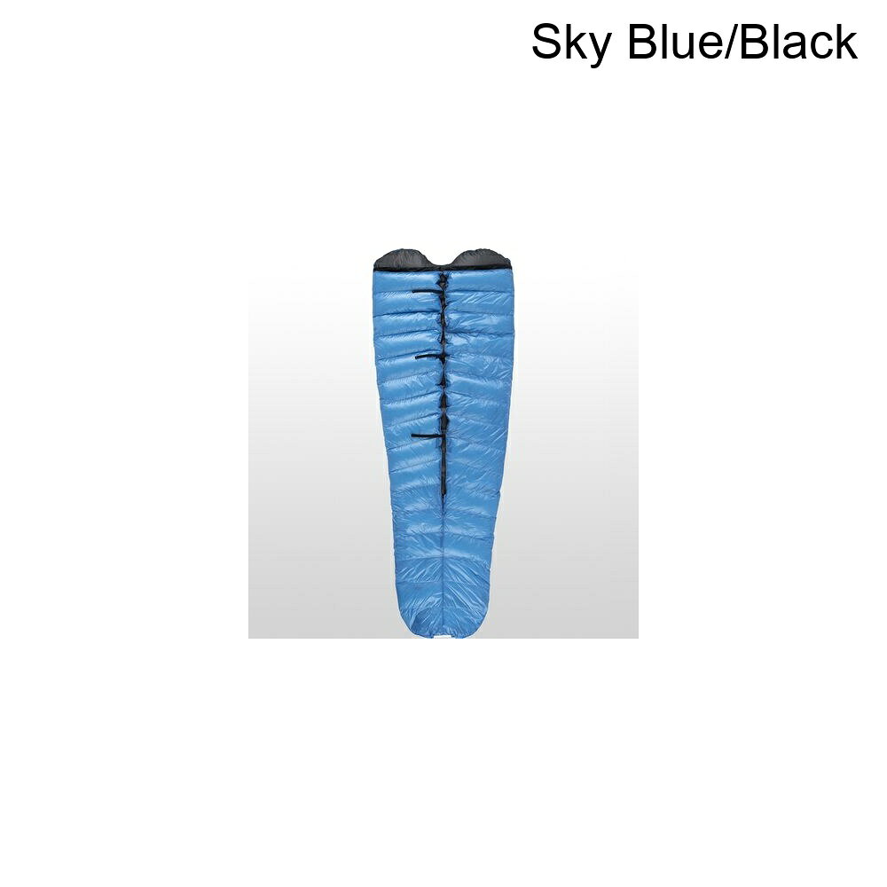 (取寄) ウエスタンマウンテニアリング ナノライト キルト: 38F ダウン Western Mountaineering Nanolite Quilt: 38F Down Sky Blue/Black auc-jetrag-19392628 ジェットラグ楽天市場店 サンプル画像3
