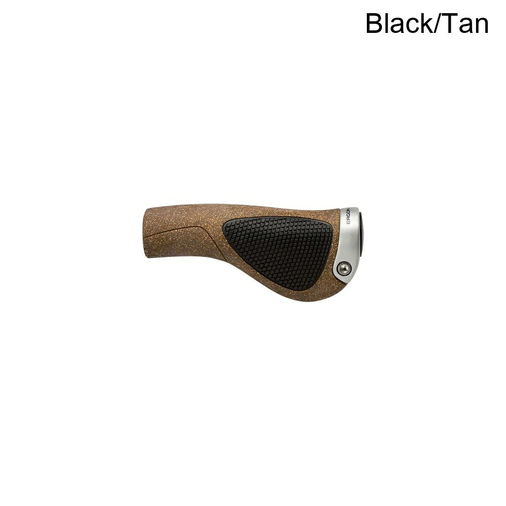 (取寄) エルゴン GP1 バイオコルク グリップス Ergon GP1 BioKork Grips Black/Tan