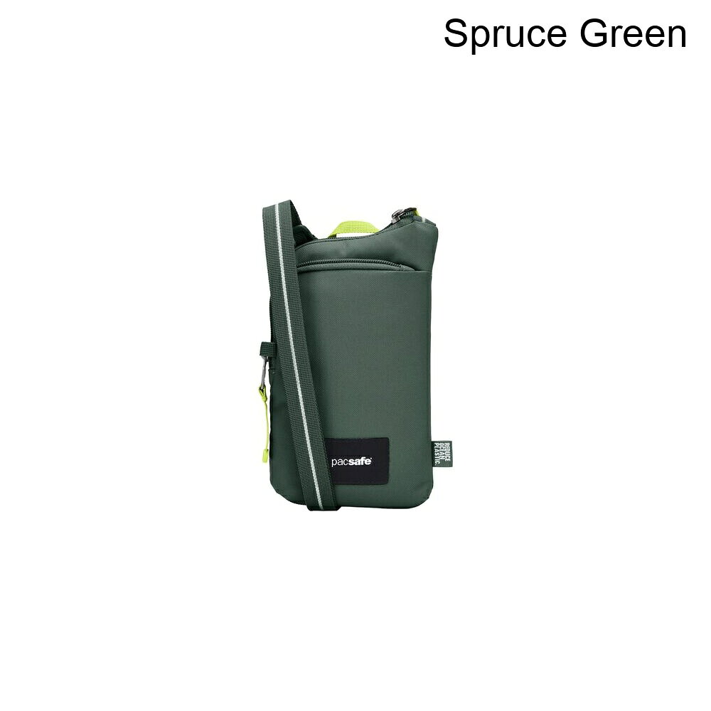 (取寄) パックセーフ ゴー テック クロスボディ バッグ Pacsafe Go Tech Crossbody Bag Spruce Green