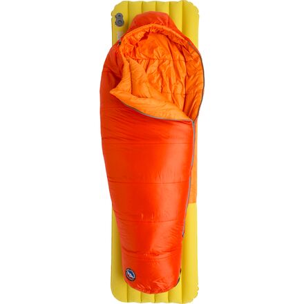 (取寄) ビッグアグネス キッズ ウルヴァリン 20 ファイアライン コア エコ スリーピング バッグ - キッズ Big Agnes kids Wolverine 20 Fireline Core Eco Sleeping Bag - Kids' Cherry Tomato/Tangelo