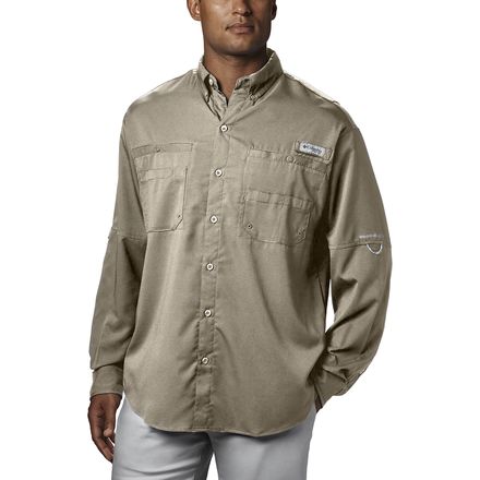 (取寄) コロンビア メンズ タミアミ リ ロング-スローブ シャツ - メンズ Columbia men Tamiami II Long-Sleeve Shirt - Men's Fossil