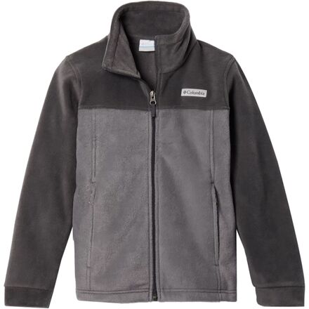 (取寄) コロンビア ボーイズ スティーンズ マウンテン リ フリース ジャケット - ボーイズ Columbia boys Steens Mountain II Fleece Jacket - Boys' City Grey/Shark