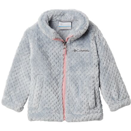 (取寄) コロンビア インファント ファイアー サイド シェルパ フル-ジップ ジャケット - インファンツ Columbia infant Fire Side Sherpa Full-Zip Jacket - Infants' Columbia Grey