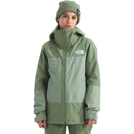 (取寄) ノースフェイス レディース サーモボール スノー トリクライメイト ジャケット - ウィメンズ The North Face women ThermoBall Snow Triclimate Jacket - Women's Bark Mist/Slate Moss