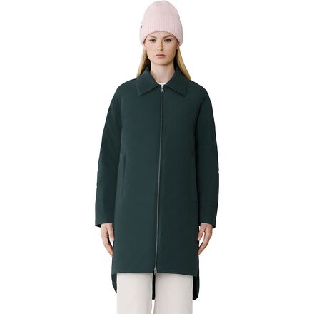 樂天商城 - (取寄) レディース ラレー ロング デューベイ ダウン コート - ウィメンズ SOIA & KYO women Laleh Long Duvet Down Coat - Women's Midnight Forest