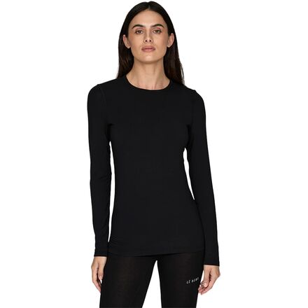Outdoor Wear - (取寄) レディース ライトウェイト クルー トップ - ウィメンズ Le Bent women Lightweight Crew Top - Women's Black