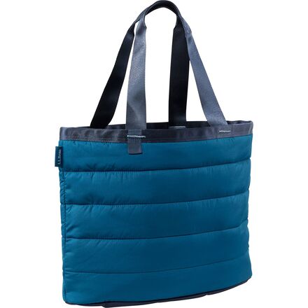 (取寄) エルエルビーン パファー トート L.L.Bean Puffer Tote Dark Mariner Blue/Classic Navy