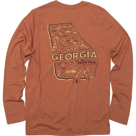 Rakuten - (取寄) ランドマークプロジェクト エクスプロア ジョージア ロング-スローブ ポケット T-シャツ Landmark Project Explore Georgia Long-Sleeve Pocket T-Shirt Clay