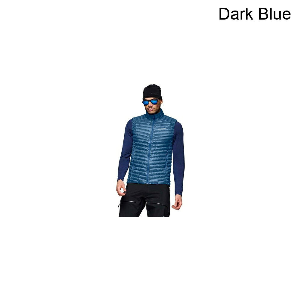 (取寄) ノローナ メンズ トロールヴェゲン スーパーライト ベスト - メンズ Norrona men Trollveggen Superlight Down800 Vest - Men's Dark Blue