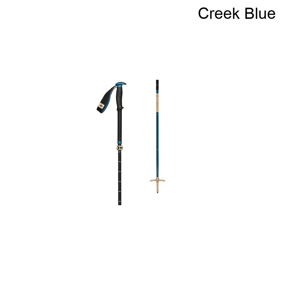 (取寄) ブラックダイヤモンド トラバース コンパクター スキー ポールズ Black Diamond Traverse Compactor Ski Poles Creek Blue