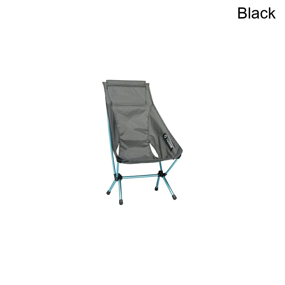 (取寄) ヘリノックス チェアー ゼロ ハイ-バック キャンプ チェアー Helinox Chair Zero High-Back Camp Chair Black