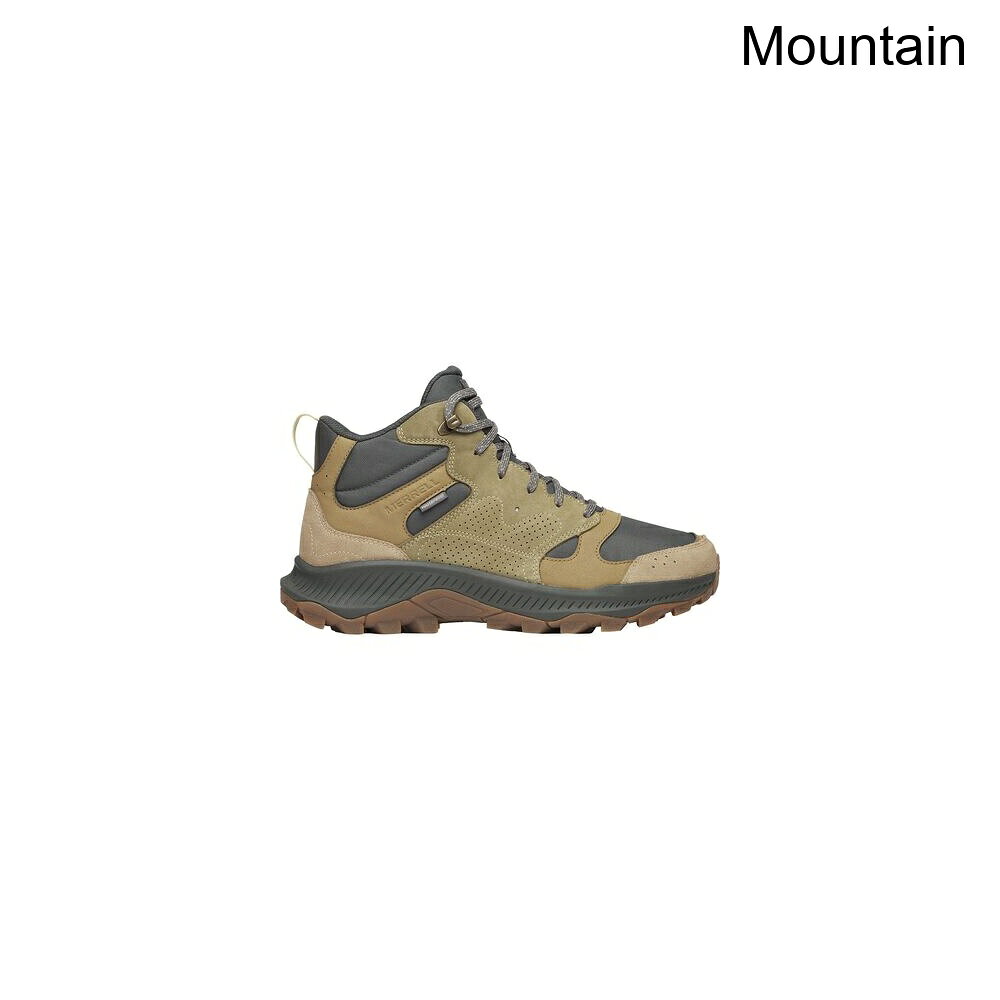 (取寄) メレル メンズ モアブ 3 ミッド ハイキング ブーツ - ワイド - メンズ Merrell men Moab 3 Mid Hiking Boot - Wide - Men's Walnut