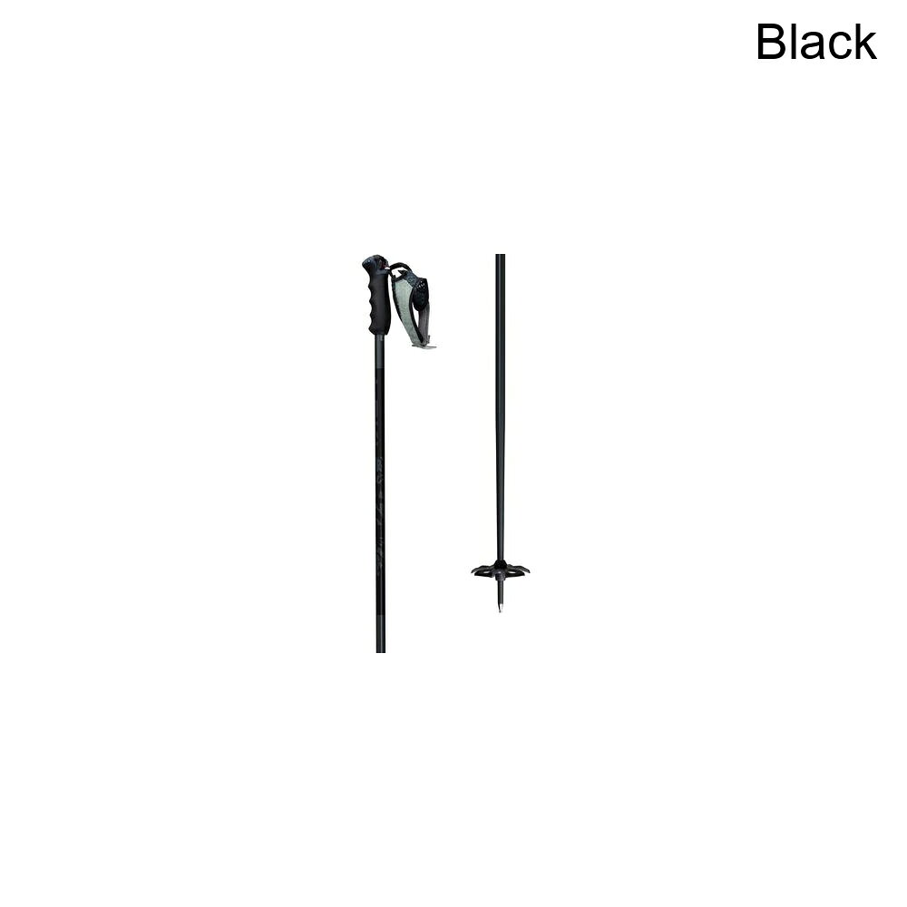 (取寄) レキ デテクト S スキー ポールズ LEKI Detect S Ski Poles Black
