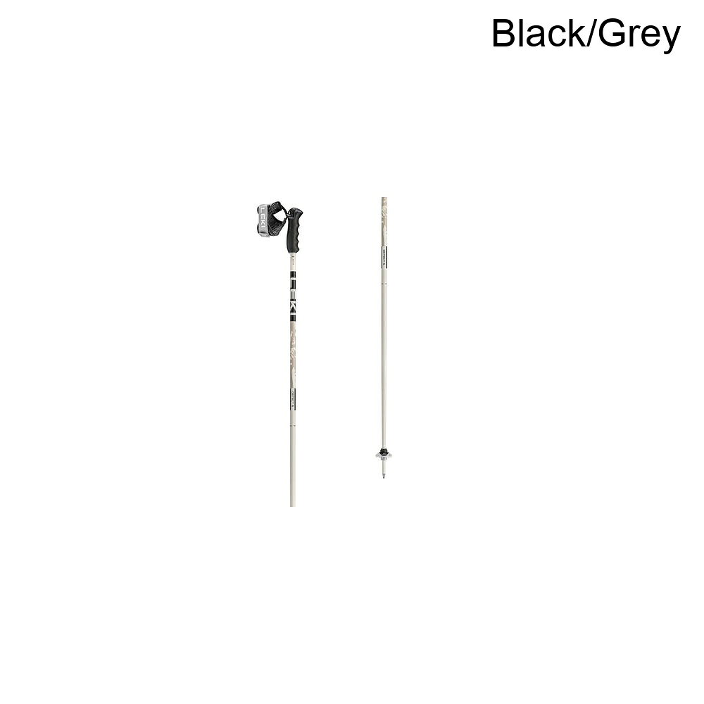 (取寄) レキ デテクト S スキー ポールズ LEKI Detect S Ski Poles Black/Grey