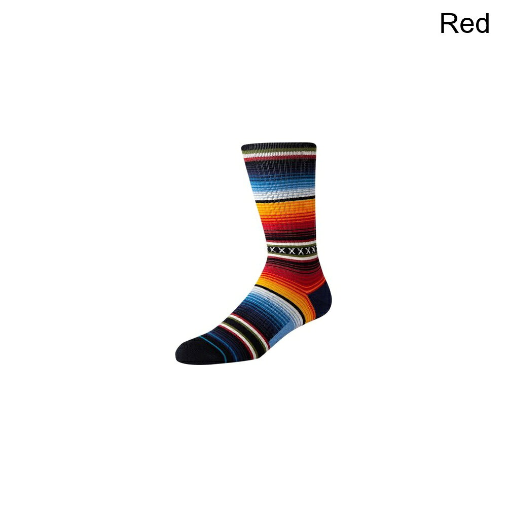 (取寄) スタンス カレン ST クルー ステイプル ソック Stance Curren ST Crew Staple Sock Red
