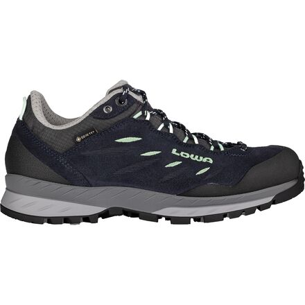 Rakuten - (取寄) ローバー レディース デラゴ Gtx LO ハイキング シューズ - ウィメンズ Lowa women Delago GTX Lo Hiking Shoe - Women's Navy/Milky Green