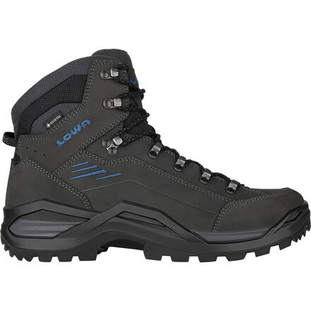 ROVER - (取寄) ローバー メンズ レネゲード エボ Gtx ミッド ハイキング ブーツ - メンズ Lowa men Renegade Evo GTX Mid Hiking Boot - Men's Anthracite/Steel Blue