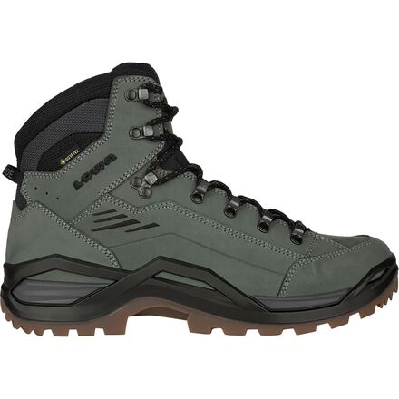 ROVER - (取寄) ローバー メンズ レネゲード エボ Gtx ミッド ハイキング ブーツ - メンズ Lowa men Renegade Evo GTX Mid Hiking Boot - Men's Dark Grey/Black