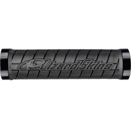 Mountain Bikes - (取寄) リザードスキンズ ロゴ ロック-オン グリップ Lizard Skins Logo Lock-On Grip Black