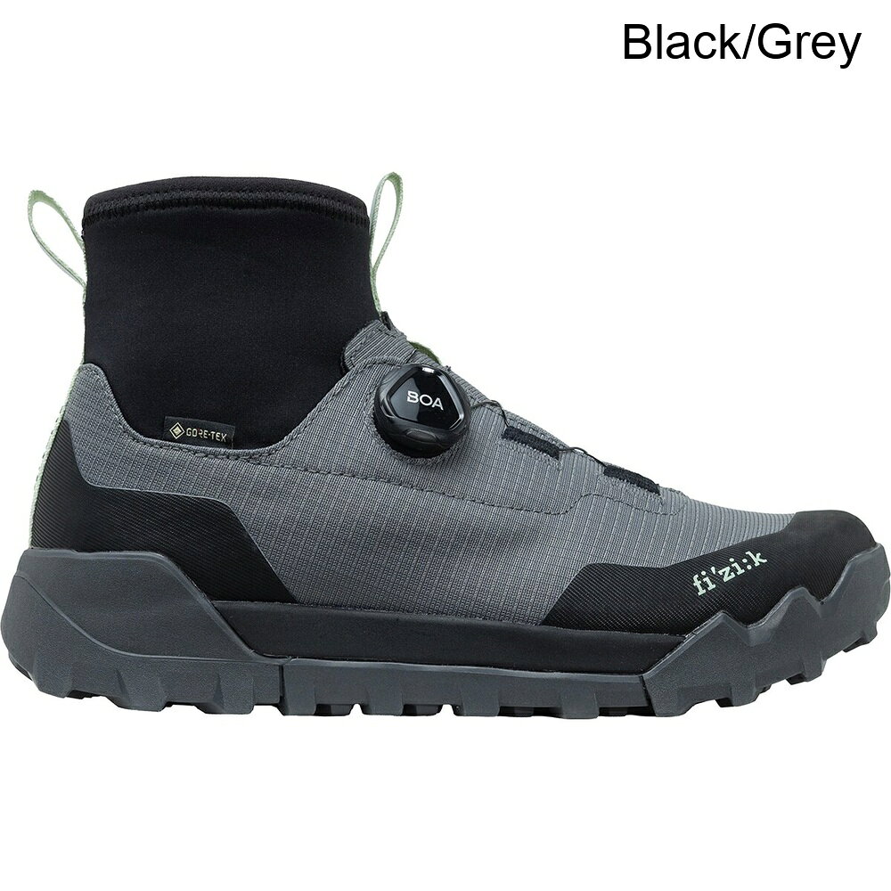 (取寄) フィジーク 2 Gtx サイクリング シューズ Fi'zi:k Nanuq 2 GTX Cycling Shoe Black/Grey