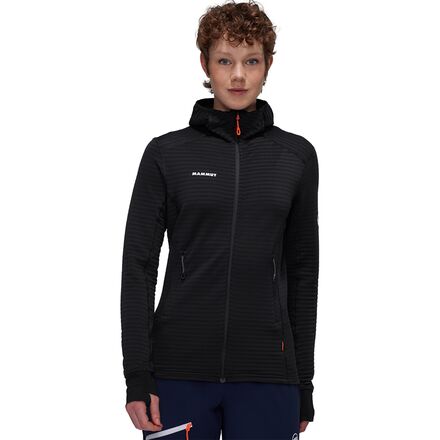 Outdoor Wear - (取寄) マムート レディース タイス ライト ml フーデット ジャケット - ウィメンズ Mammut women Taiss Light ML Hooded Jacket - Women's Black